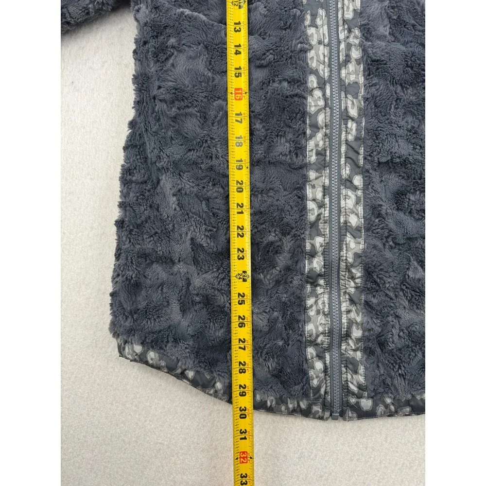 The North Face Girls Reversible Hooded Mossbud Swirl Parka Jacket Large 14/16
